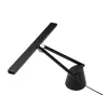 Lámpara para monitor BenQ PianoLight R negra – 1070 lm, alimentación USB, 120×367×628 mm