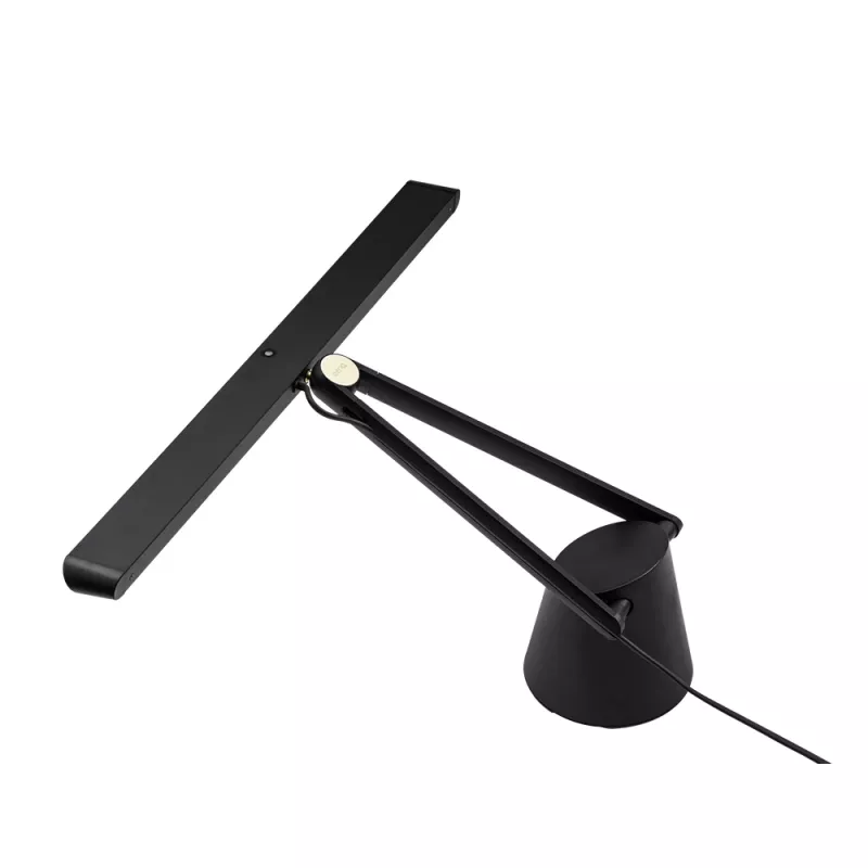 Lámpara para monitor BenQ PianoLight R negra – 1070 lm, alimentación USB, 120×367×628 mm