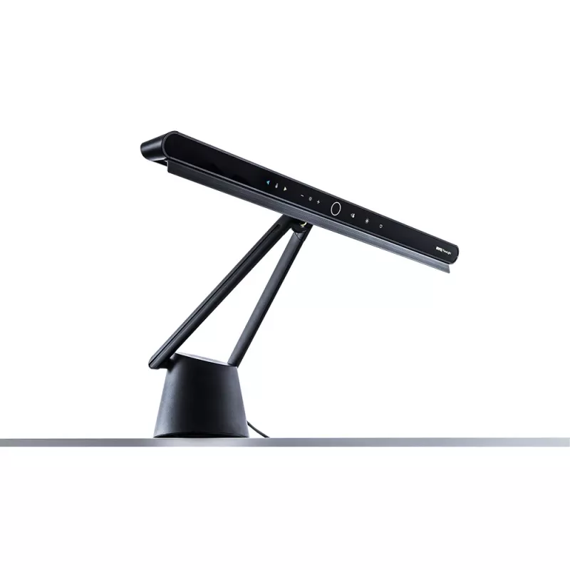Lámpara para monitor BenQ PianoLight R negra – 1070 lm, alimentación USB, 120×367×628 mm