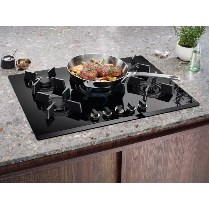 Electrolux KGG75362K negro empotrable 75 cm gas 5 zonas