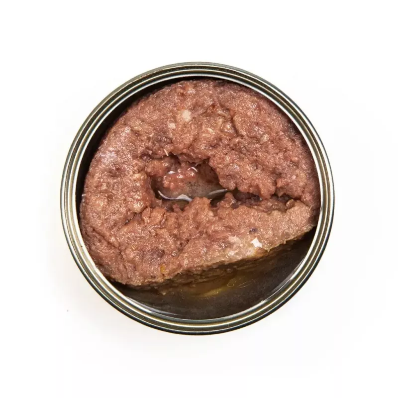 3COTY comida húmeda para gatos adultos con pavo y ganso, 80 g
