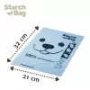 Bolsas para excrementos Starch Bag STARCHBAG BIO negras 8×15 uds. bolsas de fibra vegetal compostables para residuos de gatos