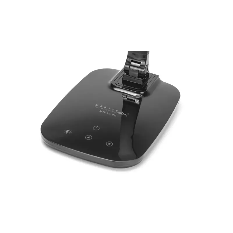 Montis MT042-BK lámpara de escritorio LED, negra, 5,7 W, 230 V + USB