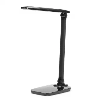Lámpara de escritorio MONTIS MT042-BK, LED 5,7W, regulable, 440 lm, 3000–5400K, negra, 410×144×58 mm