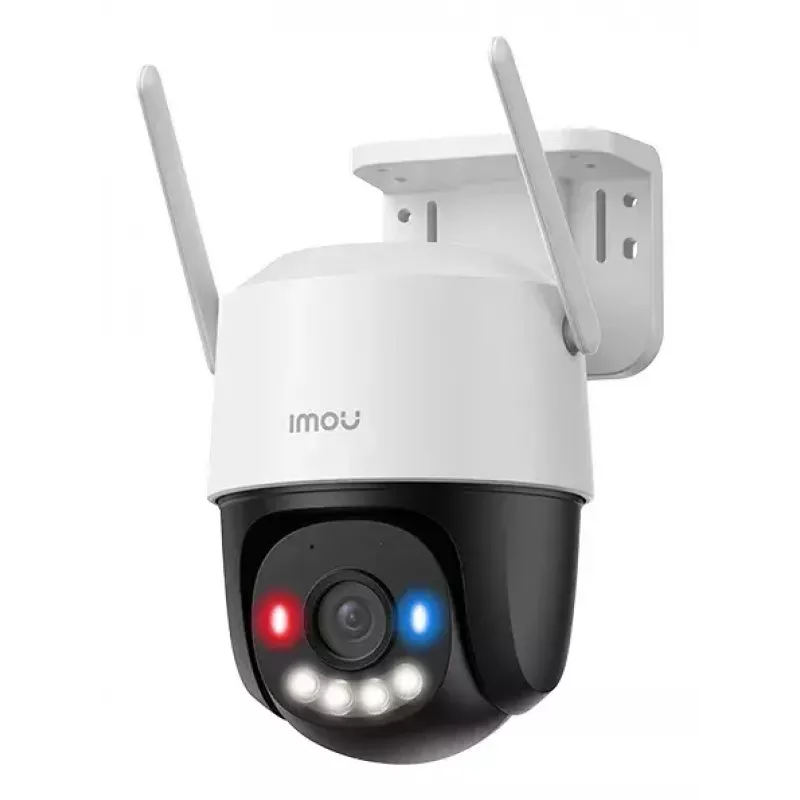 IMOU Cruiser SC 3K IPC-K7FP-5H0WE cámara de seguridad IP tipo torreta, 5 MP (2880×1620), Wi-Fi y LAN, interior y exterior, giro/inclinación, visión nocturna de 30 m, blanca