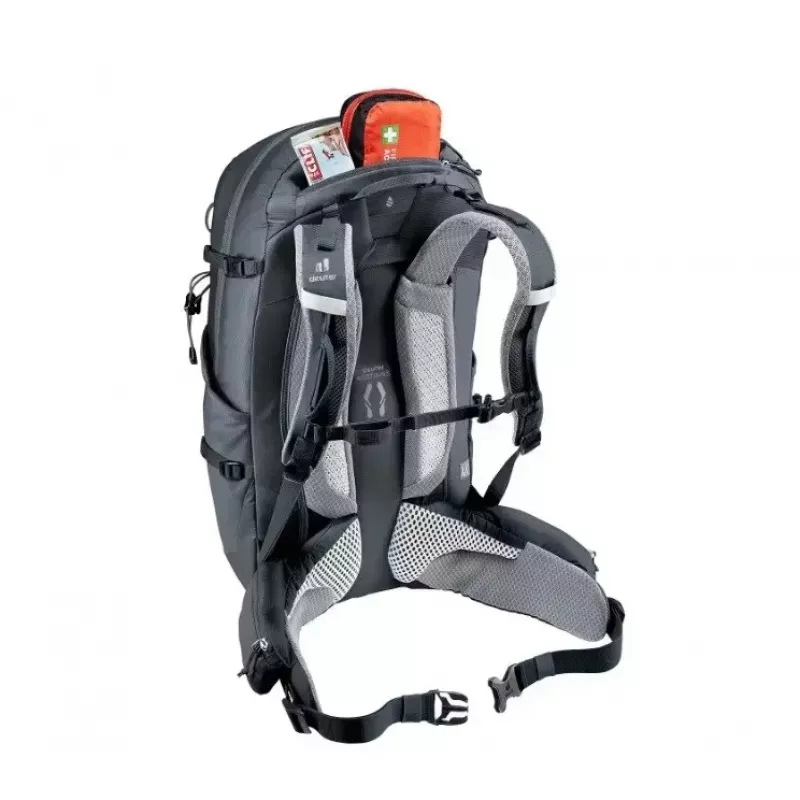 Mochila DEUTER Trail PRO 31 SL mujer – 31 L, ligera, resistente, ajuste para mujer, negro