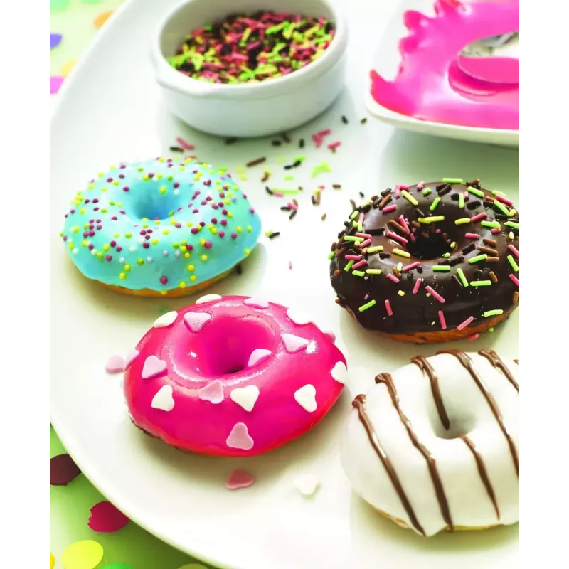 Tefal XA801112 placas para donuts, negras