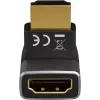 Adaptador de cable de vídeo Goobay 72009 HDMI Type-A estándar negro plata