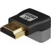 Adaptador de cable de vídeo Goobay 72009 HDMI Type-A estándar negro plata