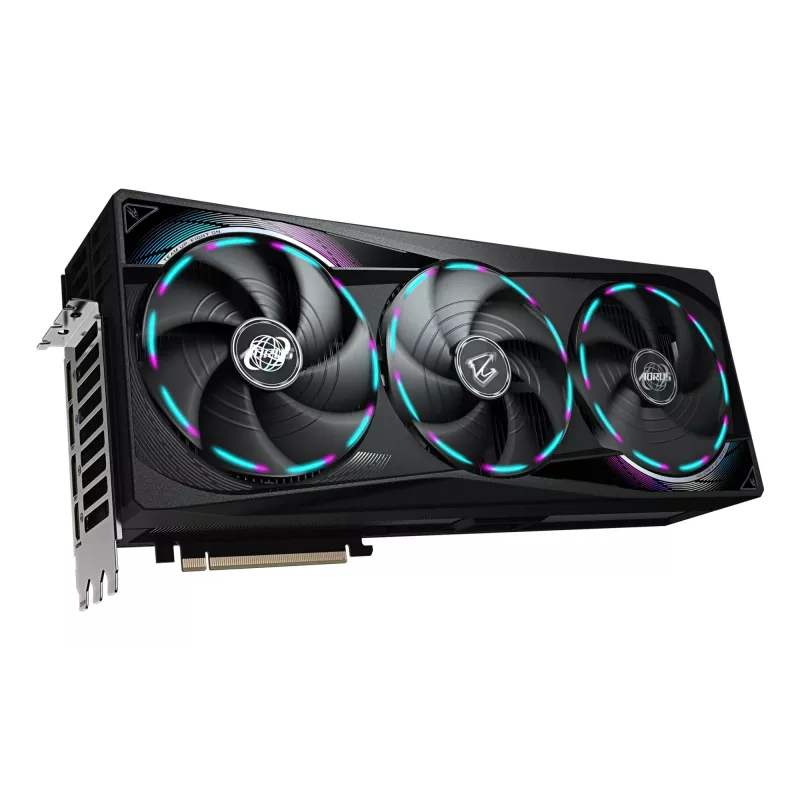 Tarjeta gráfica GIGABYTE AORUS GeForce RTX 5090 MASTER 32G - 32 GB GDDR7, 512 Bit, PCI-E 5.0, 2655 MHz frecuencia de núcleo, 3x DP 2.1b, 1x HDMI 2.1b, GV-N5090AORUS M-32GD