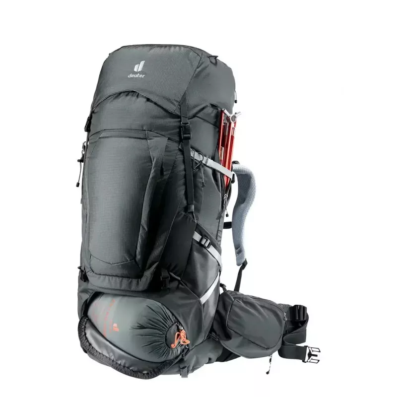 Mochila de senderismo DEUTER Aircontact Pro 65+10 SL mujer grafito, volumen 65+10 L