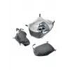 Mochila de senderismo DEUTER Aircontact Pro 65+10 SL mujer grafito, volumen 65+10 L