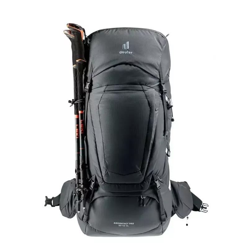Mochila de senderismo DEUTER Aircontact Pro 65+10 SL mujer grafito, volumen 65+10 L