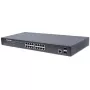 Switch gestionado Intellinet 16-Port Gigabit Ethernet PoE+