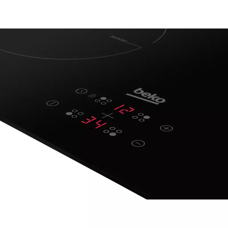 Placa de cocina Beko HII 64400 MT negra encimera 60 cm inducción 4 zona(s)