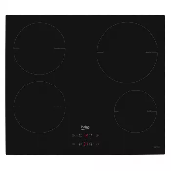 Placa de cocina Beko HII 64400 MT negra encimera 60 cm inducción 4 zona(s)