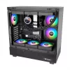 Thermaltake CT120 EX Reverse ARGB Sync CL-F192-PL12SW-A ventilador de caja 120 mm, cojinete hidráulico, pack de 3, negro