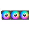 Thermaltake CT120 EX Reverse ARGB Sync CL-F192-PL12SW-A ventilador de caja 120 mm, cojinete hidráulico, pack de 3, negro
