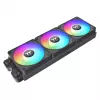 Thermaltake CT120 EX Reverse ARGB Sync CL-F192-PL12SW-A ventilador de caja 120 mm, cojinete hidráulico, pack de 3, negro