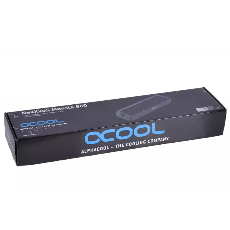 Alphacool NexXxoS Monsta 560 14192 radiador 560 mm, negro