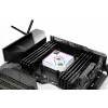 Bloque de agua Alphacool Core 1 Aurora Latón Cobre Níquel Transparente Blanco 72mm