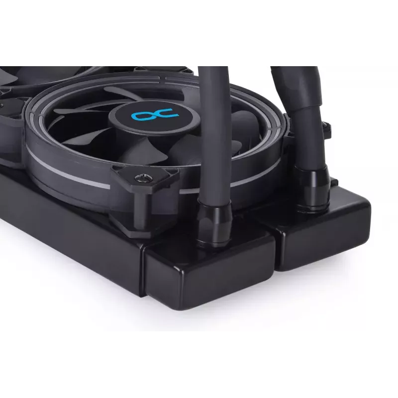 Refrigeración líquida todo en uno Alphacool Eisbaer Aurora LT240 12 cm Negra