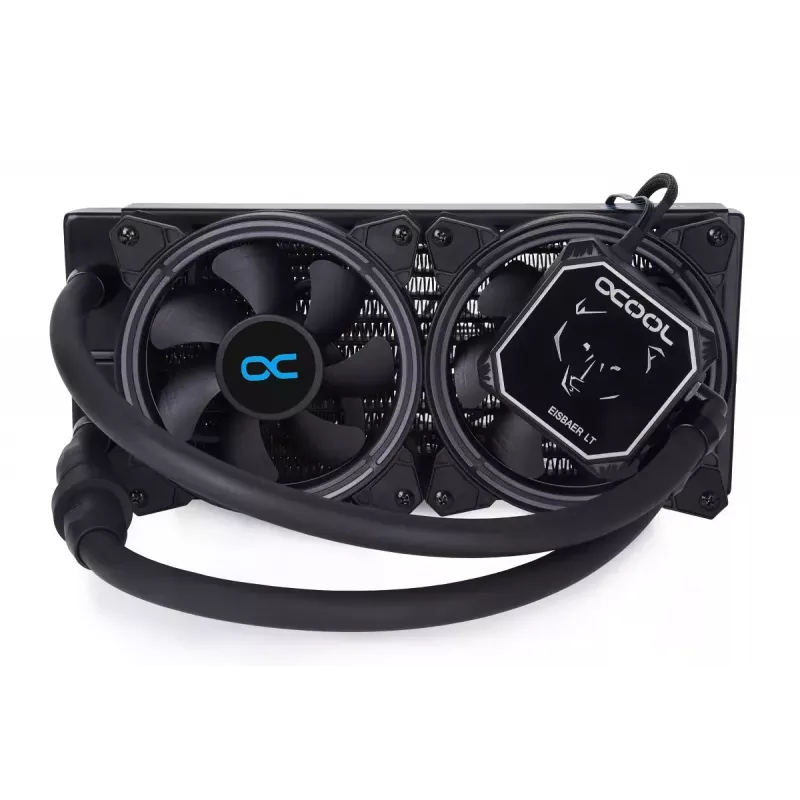 Refrigeración líquida todo en uno Alphacool Eisbaer Aurora LT240 12 cm Negra