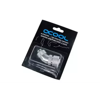 Racor de manguera Latón Cromo Alphacool HF 13/10
