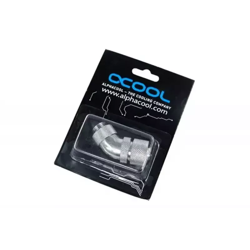 Racor de manguera Latón Cromo Alphacool HF 13/10