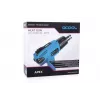 Pistola de aire caliente Alphacool 10178 650 °C 2000 W Negra Azul