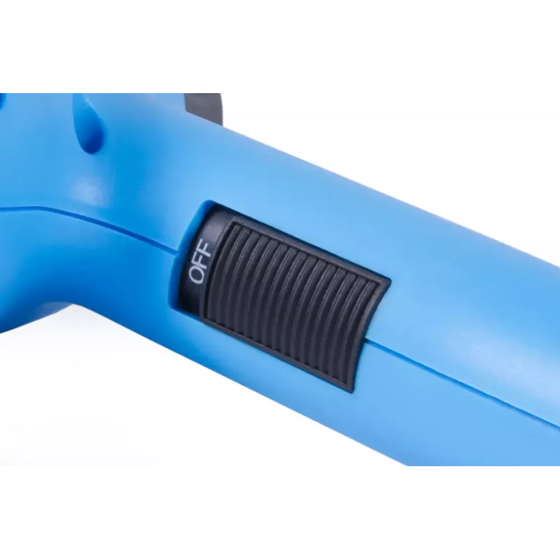 Pistola de aire caliente Alphacool 10178 650 °C 2000 W Negra Azul