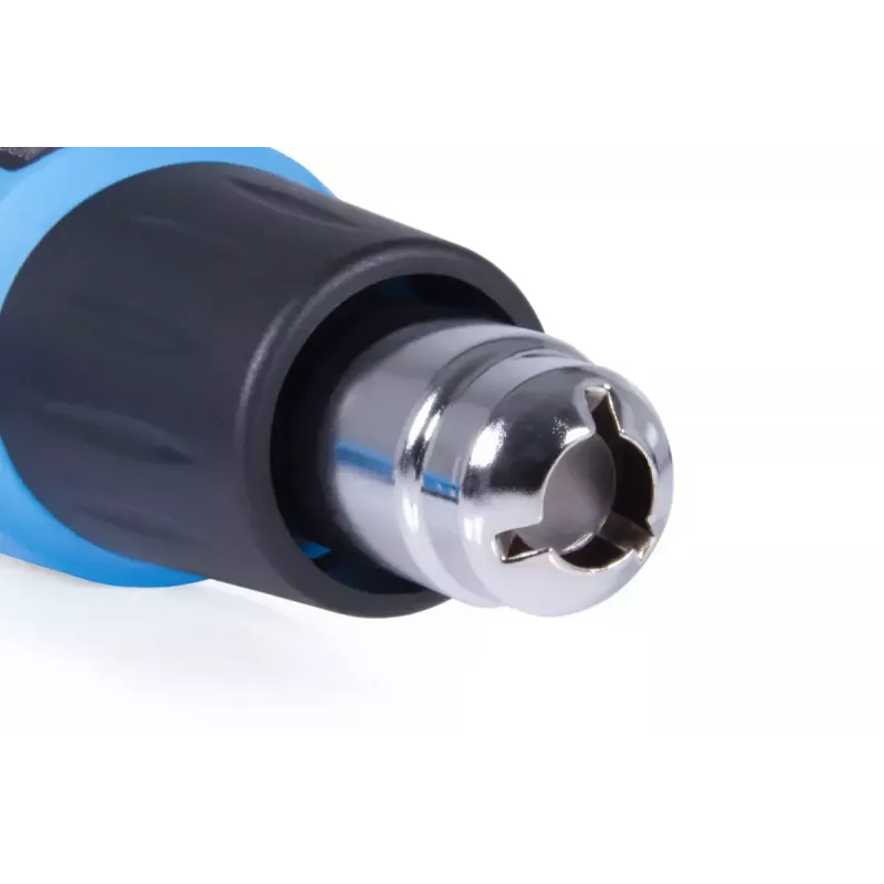 Pistola de aire caliente Alphacool 10178 650 °C 2000 W Negra Azul