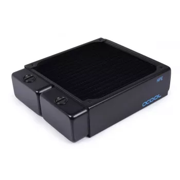 Radiador Alphacool 14474 Latón Negro 173,5 mm x 144 mm x 45 mm
