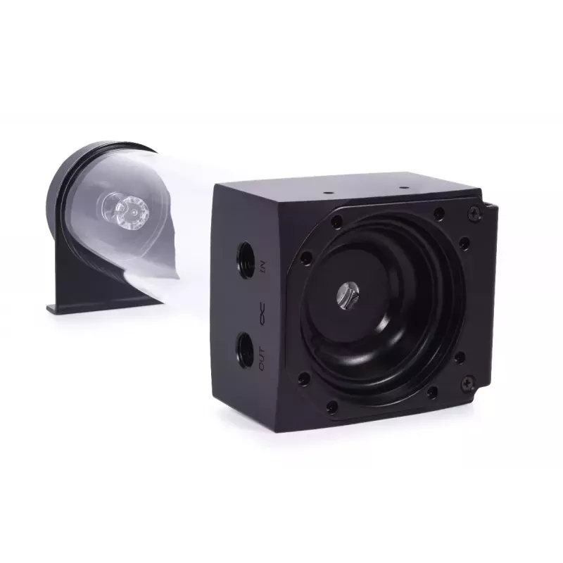 Depósito Alphacool 15394 Acrílico Negro Transparente 7,65 cm 25,1 cm