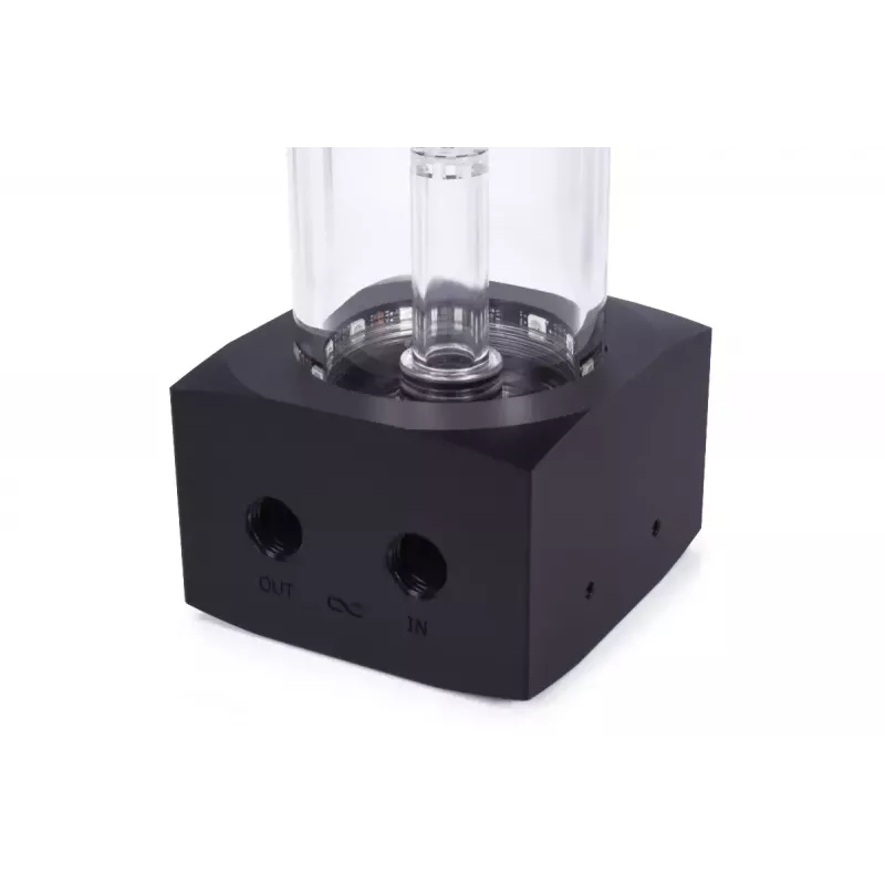 Depósito Alphacool 15394 Acrílico Negro Transparente 7,65 cm 25,1 cm