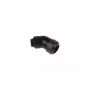 Alphacool Eiszapfen 17407 Conector para Hard Tube giratorio de 45 grados, G1/4 macho a 13 mm DE, negro intenso