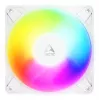 ARCTIC Freezer P12 Pro Reverse A-RGB (Blanco) - pack de 3 - ventilador A-RGB PWM de 120 mm con distribuidor de cables