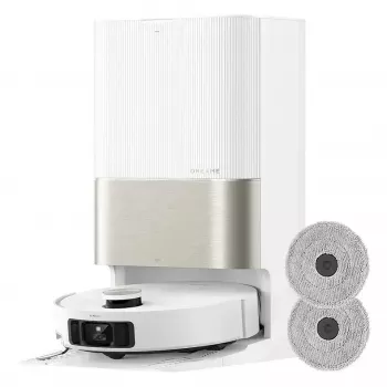 Dreame X50 Ultra Complete Negro, Acero inoxidable, Blanco