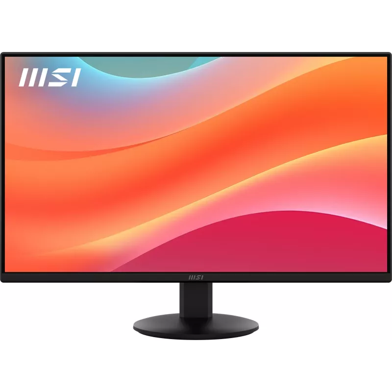 MSI PRO MP272L monitor, 27 pulgadas (68,6 cm), 1920 x 1080 Full HD, 16:9, 100 Hz, 1 ms, HDMI, DisplayPort, mate, negro