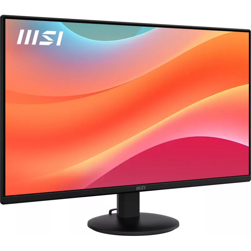 MSI PRO MP272L monitor, 27 pulgadas (68,6 cm), 1920 x 1080 Full HD, 16:9, 100 Hz, 1 ms, HDMI, DisplayPort, mate, negro