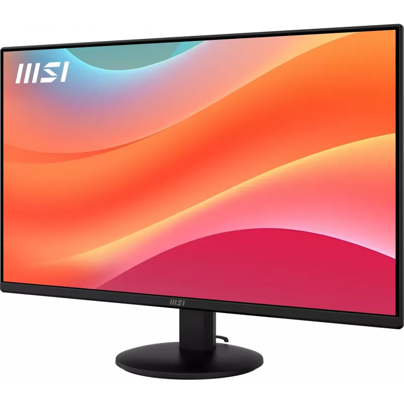 MSI PRO MP272L monitor, 27 pulgadas (68,6 cm), 1920 x 1080 Full HD, 16:9, 100 Hz, 1 ms, HDMI, DisplayPort, mate, negro
