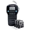 DYMO LabelManager 160 Etiquetadora Kit de inicio con 3 rollos de cinta de etiquetas D1 | Impresora de etiquetas portátil | Teclado QWERTY | Ideal para oficina o casa
