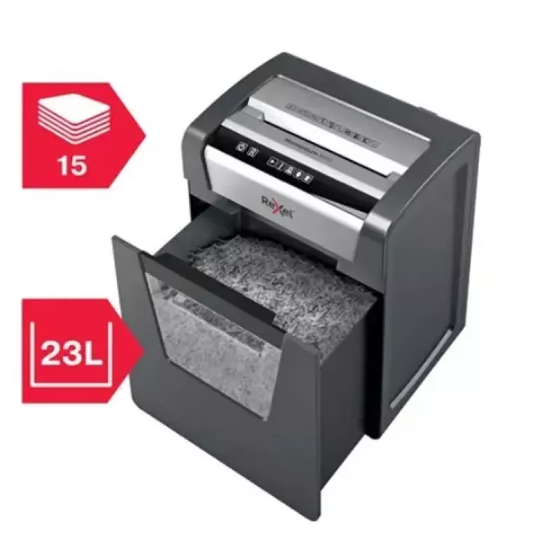 Destructora de papel Rexel Momentum X415 corte en partículas P4
