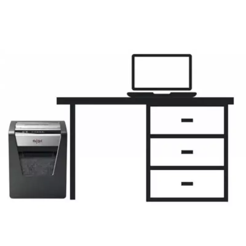 Destructora de papel Rexel Momentum X415 corte en partículas P4