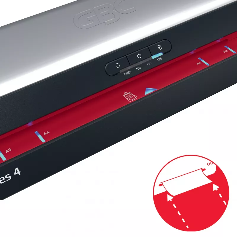 Plastificadora gbc 480HS A3 — Plastificadora en caliente para documentos hasta A3