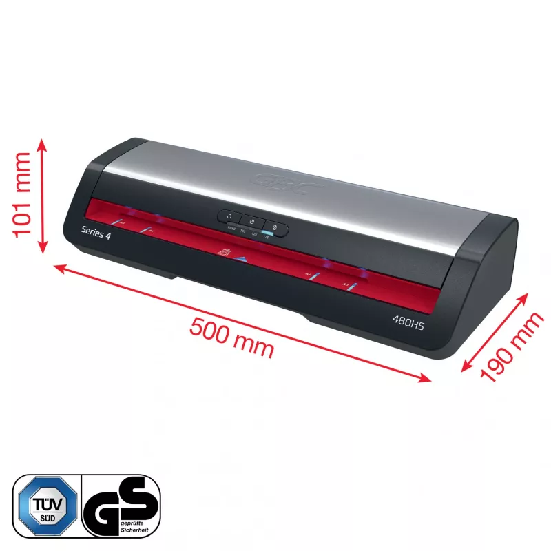 Plastificadora gbc 480HS A3 — Plastificadora en caliente para documentos hasta A3