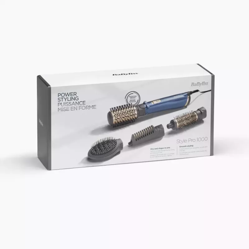 BaByliss Style Pro 1000 AS965E cepillo de aire caliente, 1000 W