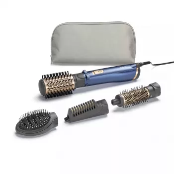 Cepillo de aire caliente BaByliss Style Pro 1000 AS965E — 1000 W, cable de 2,5 m, 4 accesorios de cepillo, calentamiento cerámico, tecnología iónica, rotación automática
