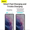 Baseus Super Si Quick Charger 1C TZCCSUP-L01 cargador rápido, 25W, USB-C PD, con cable USB-C de 1 m, negro