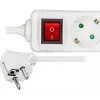Microconnect GRU0035WS Alargador 5 m 3 tomas de CA Blanco